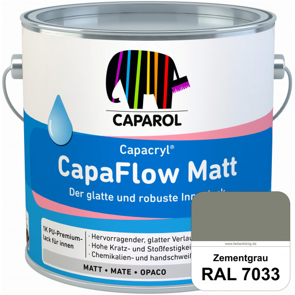 Caparol Capacryl CapaFlow Matt (RAL 7033 Zementgrau)