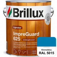 ImpraGuard 625 (RAL 5015 Himmelblau) imprägnierende Lasur (lösemittelhaltig) für allen Laub- und Nad