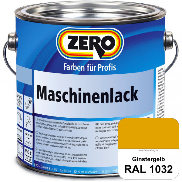 Maschinenlack (RAL 1032 Ginstergelb)