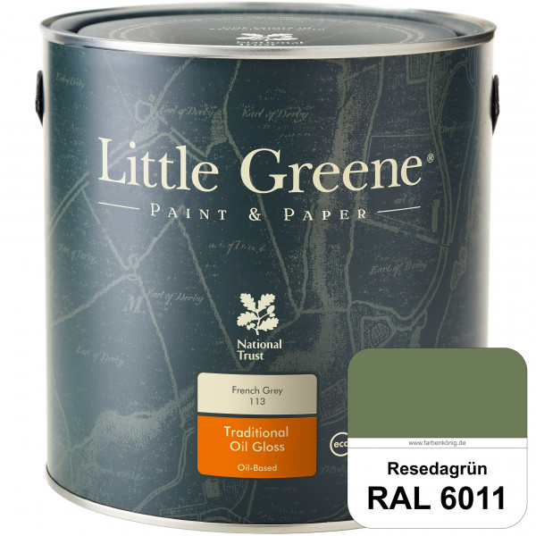 Traditional Oil Gloss (RAL 6011 Resedagrün)