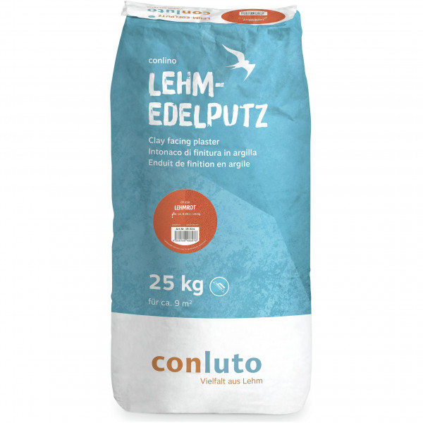 Lehm-Edelputz - Lehmrot (CP 120)