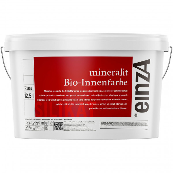 einzA mineralit Bio-Innenfarbe (Weiß)