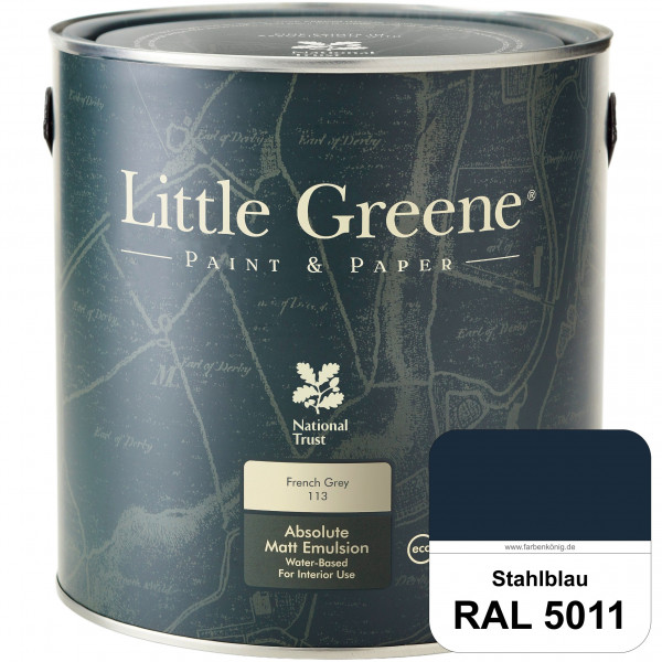 Absolute Matt Emulsion (RAL 5011 Stahlblau)