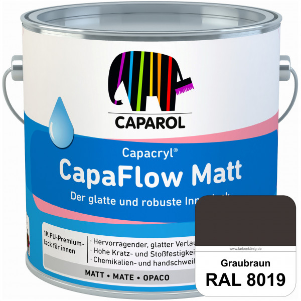 Caparol Capacryl CapaFlow Matt (RAL 8019 Graubraun)