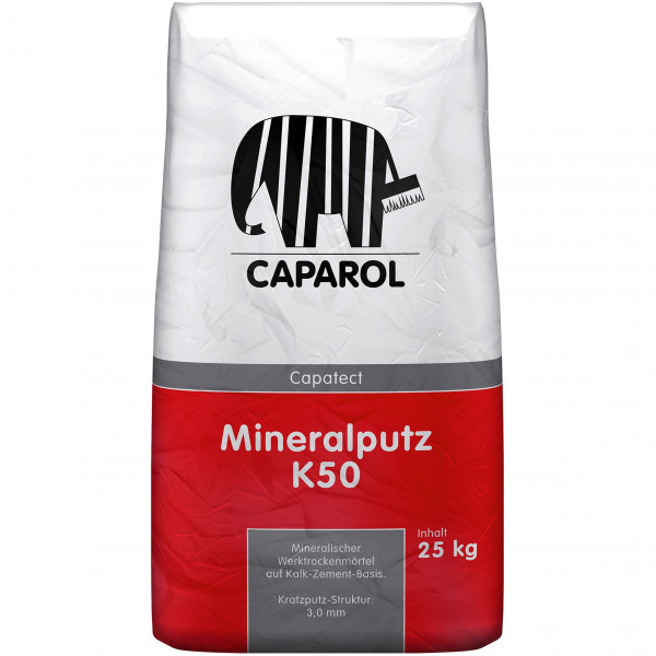 Capatect Mineralputz K50 (Naturweiß)