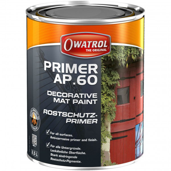 OWATROL AP60 - ROSTSCHUTZ-PRIMER (B-Ware) - 2,5 Liter (Grau)