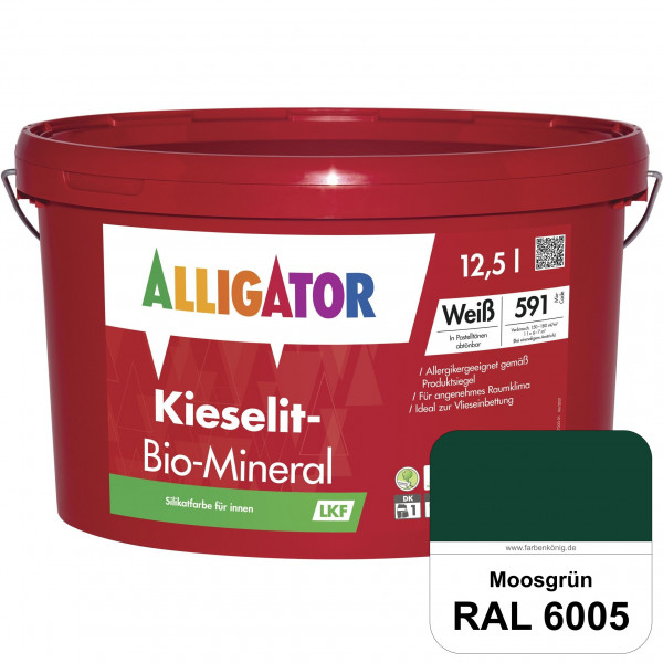 Kieselit-Bio-Mineral LKF (RAL 6005 Moosgrün)