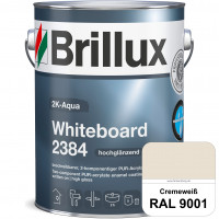 2K-Aqua Whiteboard 2384 (RAL 9001 Cremeweiß) Zur Erstellung von Whiteboardflächen für die Beschriftu