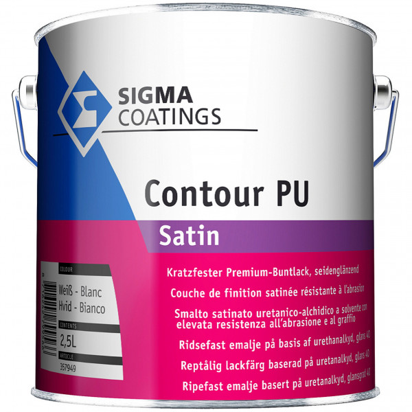 Sigma Contour PU Satin (Weiß)