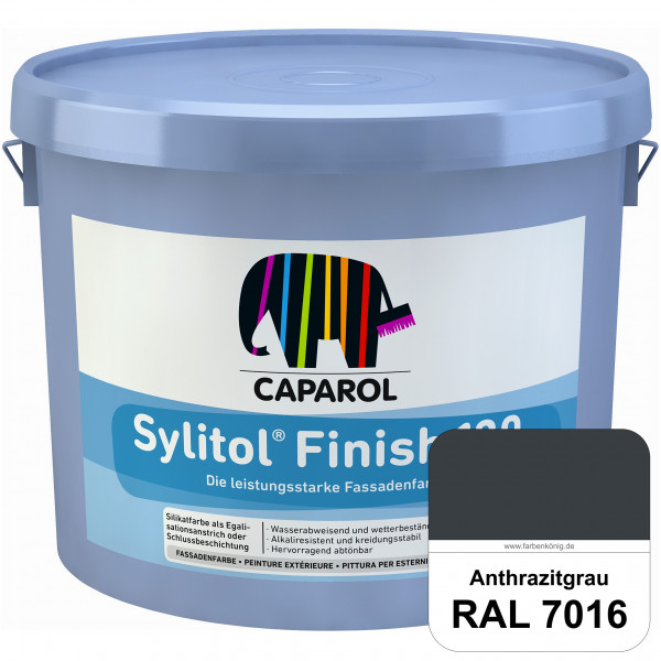 Sylitol® Finish 130 (RAL 7016 Anthrazitgrau) wetterbeständige Fassadenbeschichtungen auf Silikatbasi