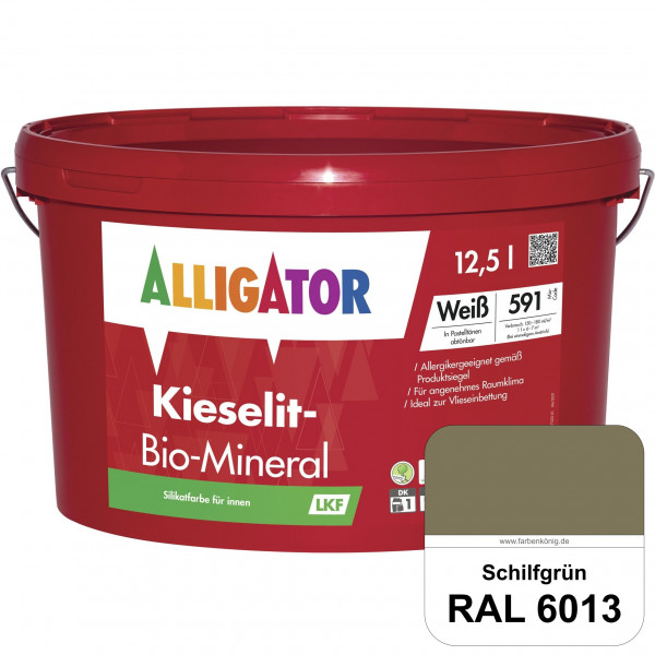 Kieselit-Bio-Mineral LKF (RAL 6013 Schilfgrün)