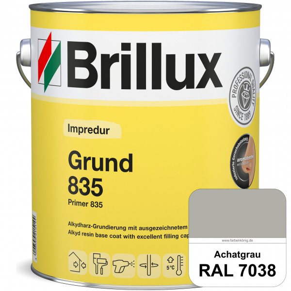 Impredur Grund 835 (RAL 7038 Achatgrau) Grundierung für Laub- und Nadelholz wie Fenstern, Türen etc.