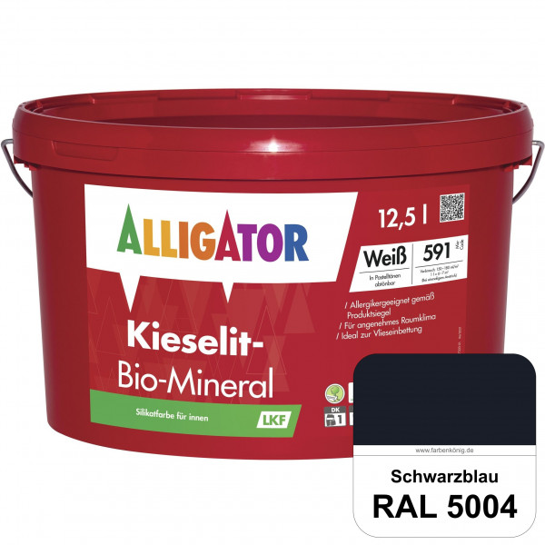 Kieselit-Bio-Mineral LKF (RAL 5004 Schwarzblau)