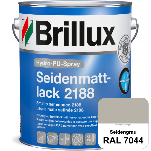 Hydro-PU-Spray Seidenmattlack 2188 (RAL 7044 Seidengrau) hochwertiger Lack speziell für das XVLP-Spr