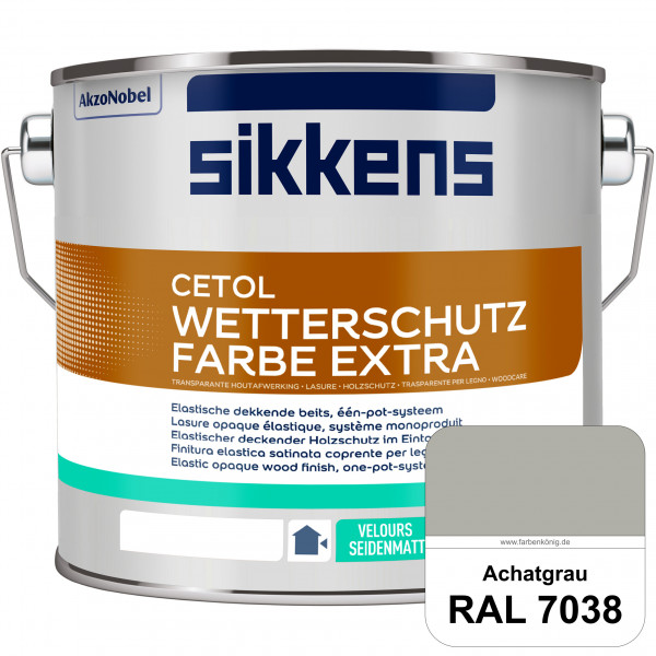 Cetol Wetterschutzfarbe Extra (RAL 7038 Achatgrau)