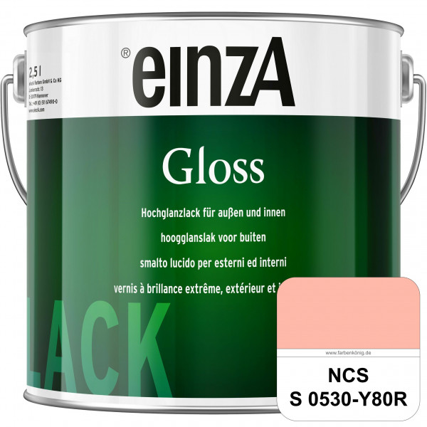 einzA Gloss (NCS S 0530-Y80R) Hochwertiger Alkydharzlack in Premium-Qualität, hochglänzend.