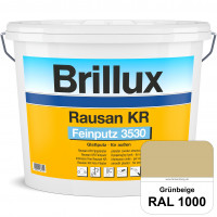 Rausan KR Feinputz 3530 (RAL 1000 Grünbeige) organisch gebundener & verarbeitungsfertiger Glattputz 