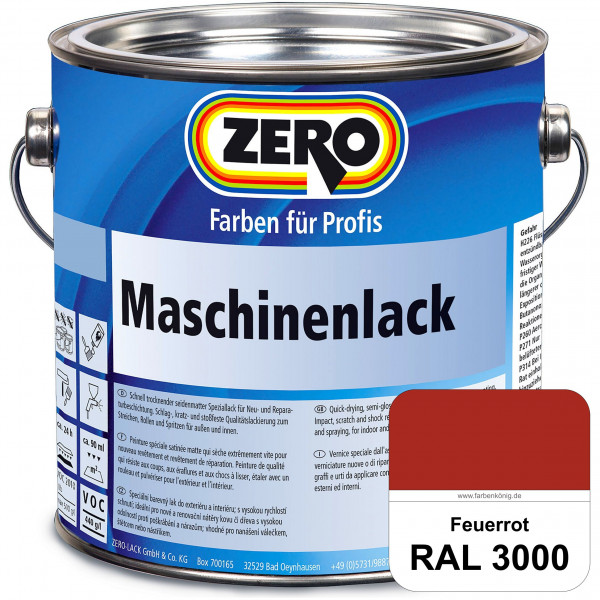 Maschinenlack (RAL 3000 Feuerrot)