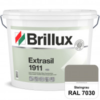 Extrasil 1911 TSR-Formel (RAL 7030 Steingrau) Fassaden- und Egalisierungsfarbe auf Silikatbasis für 