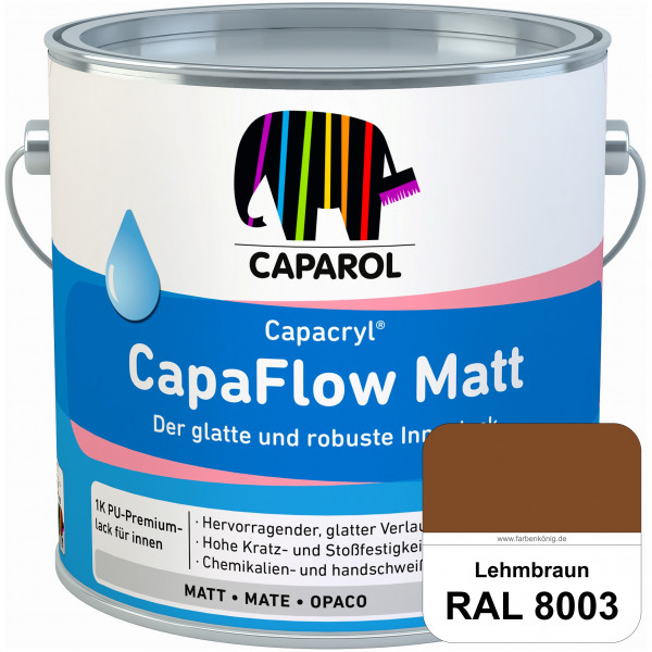 Caparol Capacryl CapaFlow Matt (RAL 8003 Lehmbraun)