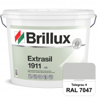 Extrasil 1911 (RAL 7047 Telegrau 4) Fassadenfarbe Silikatbasis für Fassaden- und Egalisierungsbeschi