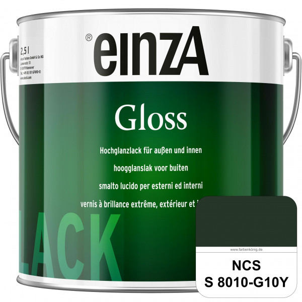 einzA Gloss (NCS S 8010-G10Y) Hochwertiger Alkydharzlack in Premium-Qualität, hochglänzend.