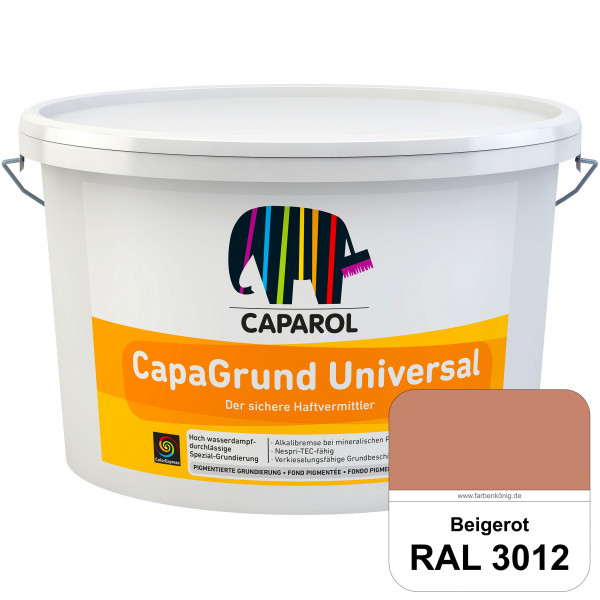 CapaGrund Universal (RAL 3012 Beigerot) hoch wasserdampfdurchlässige deckender Grundanstrich