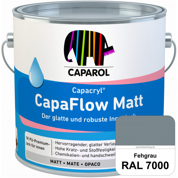 Caparol Capacryl CapaFlow Matt (RAL 7000 Fehgrau)