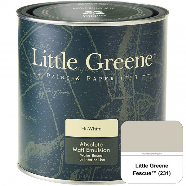 Absolute Matt Emulsion (B-Ware) - 1 Liter (Fescue - CS-Grey)