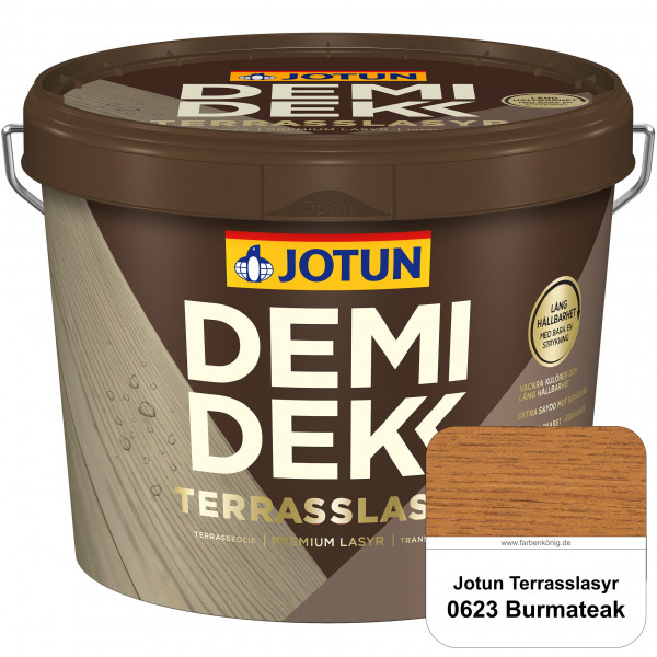 DEMIDEKK Terrasslasyr - Holzöl (0623 Burmateak)