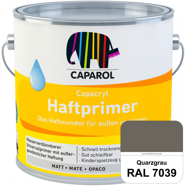 Capacryl Haftprimer (RAL 7039 Quarzgrau) Grundierungen Holz, Zink, Hart-PVC, Aluminium, Kupfer (inne