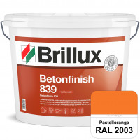 Betonfinish 839 (RAL 2003 Pastellorange) elastische Beschichtung zum Schutz rissgefährdeter Betonbau