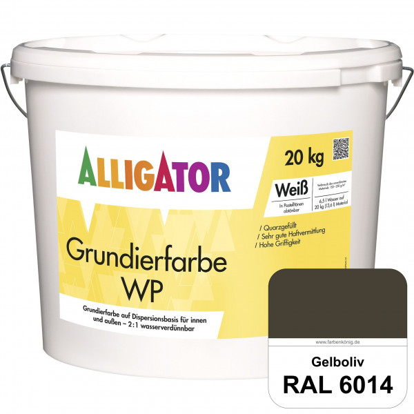 Grundierfarbe WP (RAL 6014 Gelboliv)