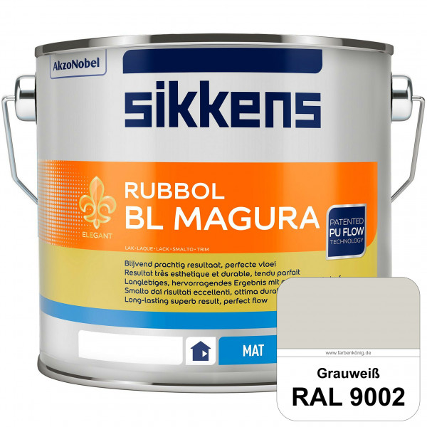 Rubbol BL Magura (RAL 9002 Grauweiß) matter PU-Lack (wasserbasiert) innen & außen