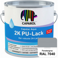 Capalac Aqua 2K PU-Lack (RAL 7040 Fenstergrau) chemisch und mechanisch widerstandsfähige Lackierunge