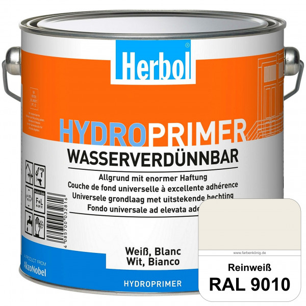 Hydroprimer (RAL 9010 Reinweiß) wasserverdünnbare Allgrund (Innen&Außen)