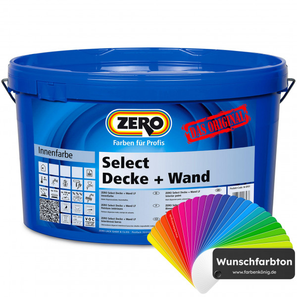 Select Decke + Wand (Wunschfarbton)