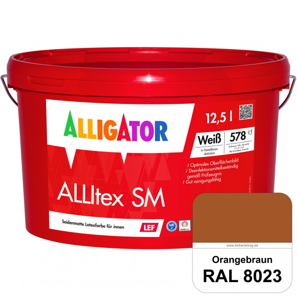 ALLITEX SM LEF (RAL 8023 Orangebraun)