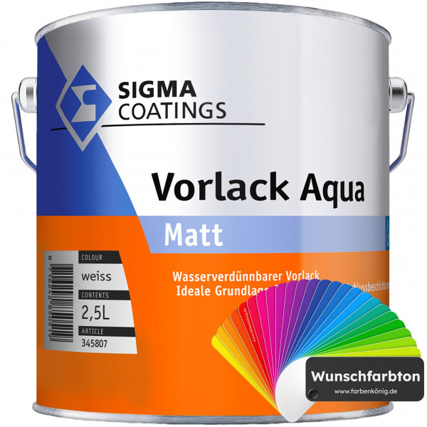 Sigma Vorlack Aqua (Wunschfarbton)