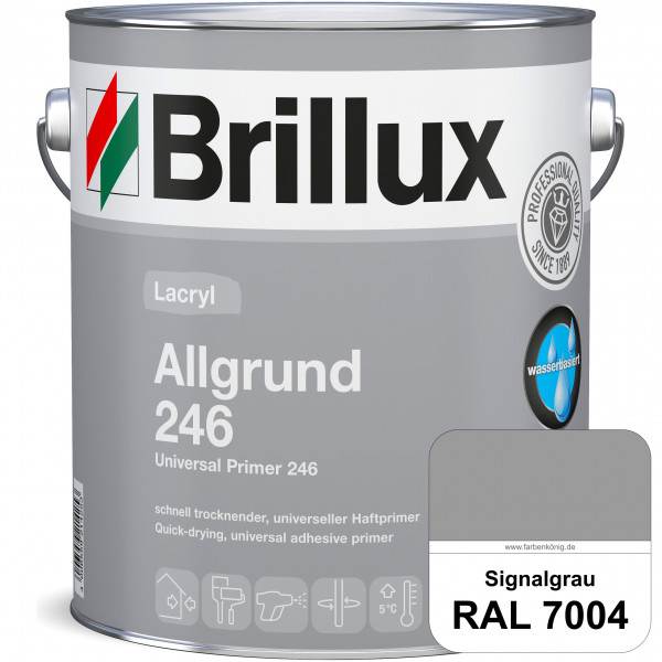 Lacryl Allgrund 246 (RAL 7004 Signalgrau) Grundierung für Acryl- und Alkydharzlacken auf Holz, Zink,