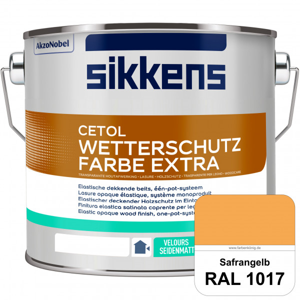 Cetol Wetterschutzfarbe Extra (RAL 1017 Safrangelb)