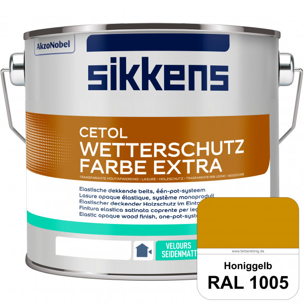 Cetol Wetterschutzfarbe Extra (RAL 1005 Honiggelb)