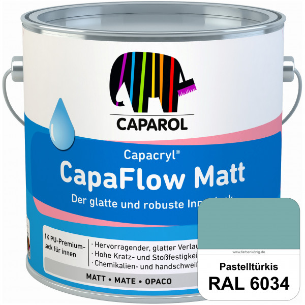 Caparol Capacryl CapaFlow Matt (RAL 6034 Pastelltürkis)