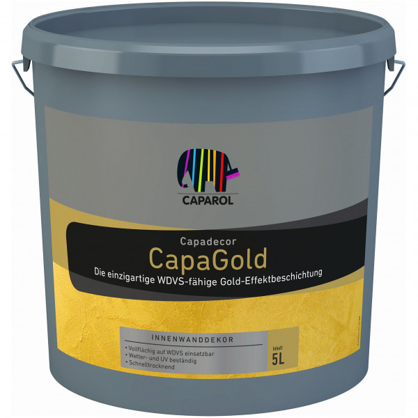 Capadecor® CapaGold (B-Ware) - 2,5 Liter (Gold)