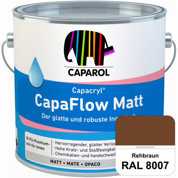 Caparol Capacryl CapaFlow Matt (RAL 8007 Rehbraun)