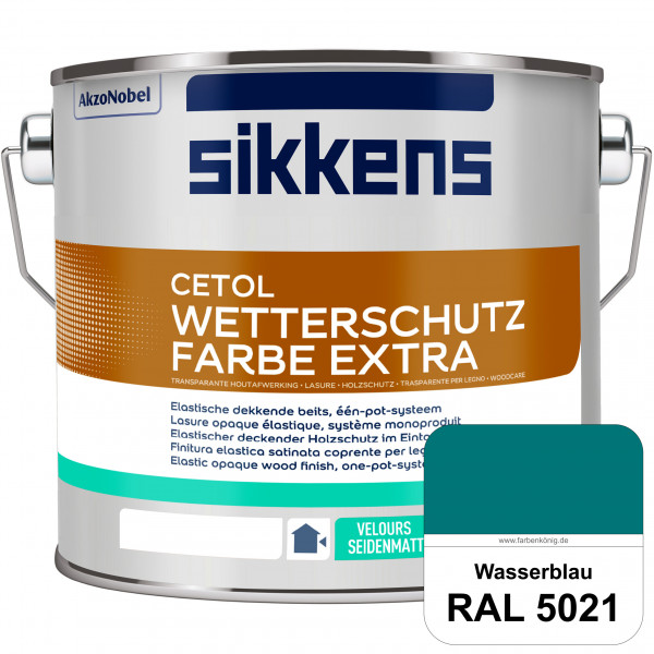 Cetol Wetterschutzfarbe Extra (RAL 5021 Wasserblau)