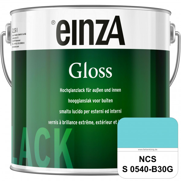 einzA Gloss (NCS S 0540-B30G) Hochwertiger Alkydharzlack in Premium-Qualität, hochglänzend.