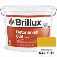 Betonfinish 839 (RAL 1012 Zitronengelb) elastische Beschichtung zum Schutz rissgefährdeter Betonbaut