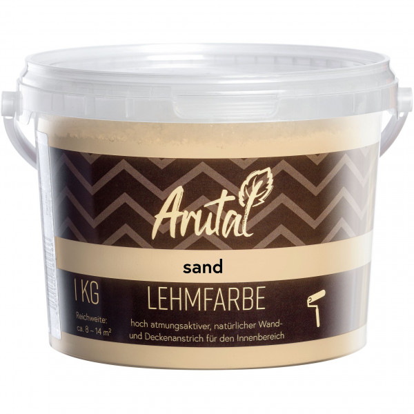 Arutal Lehmfarbe - sand