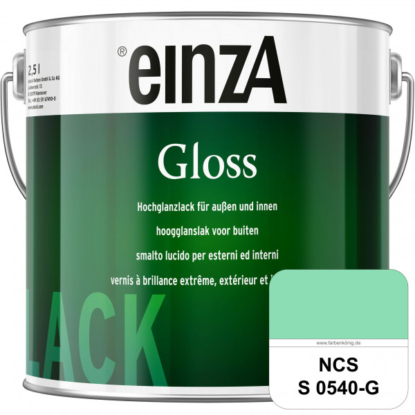 einzA Gloss (NCS S 0540-G) Hochwertiger Alkydharzlack in Premium-Qualität, hochglänzend.